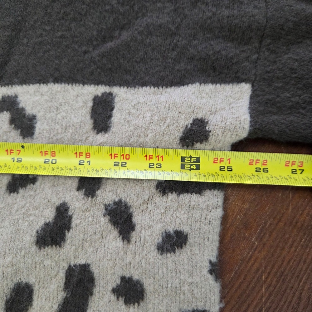 Davi & Dani Patchwork Leopard print sweater Women… - image 7